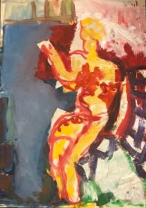 Wojciech Ciesniewski gwasz No5 Aldona